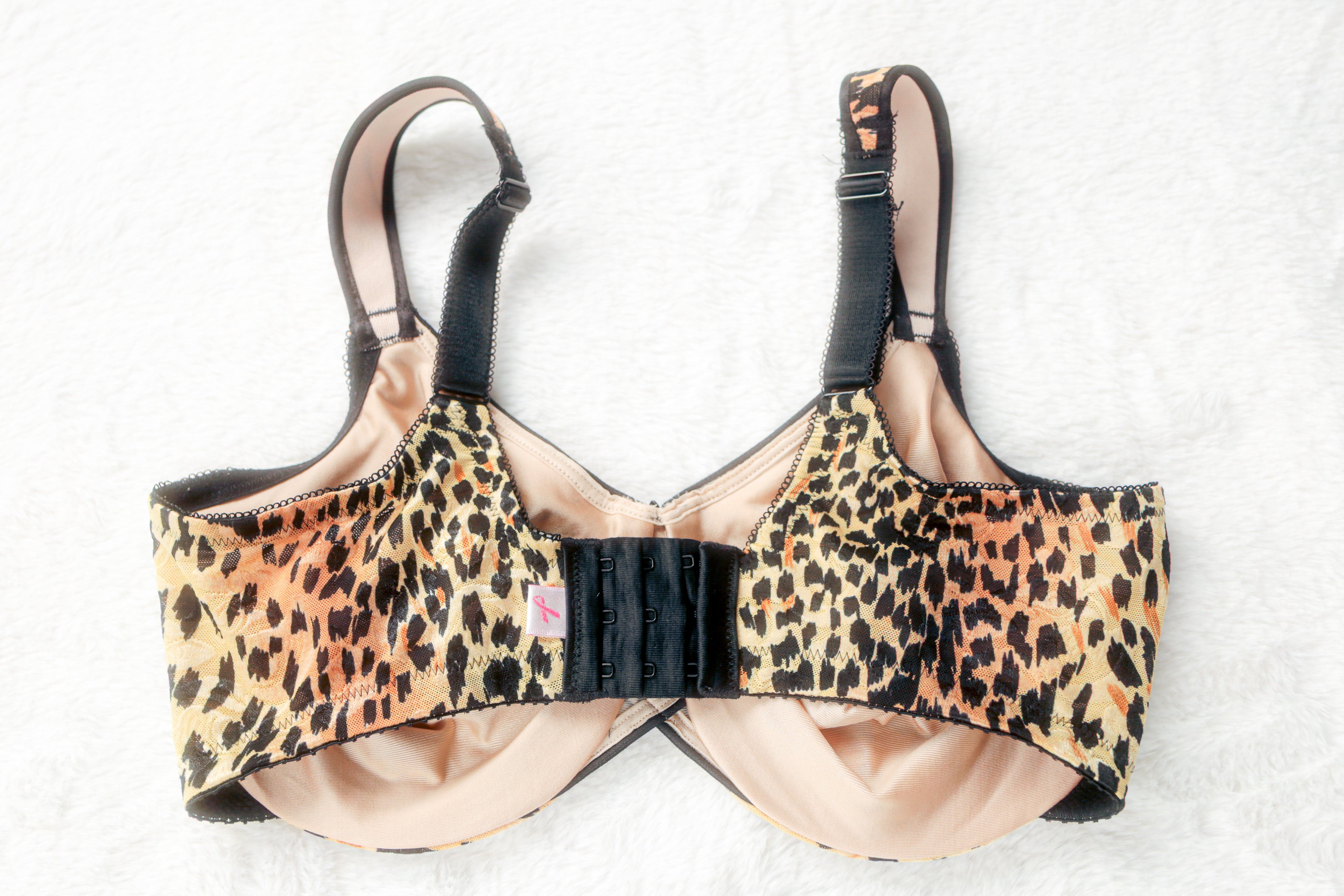 Wacoal Awareness 855167 Underwire Full Coverage Bra Cheetah 36DD