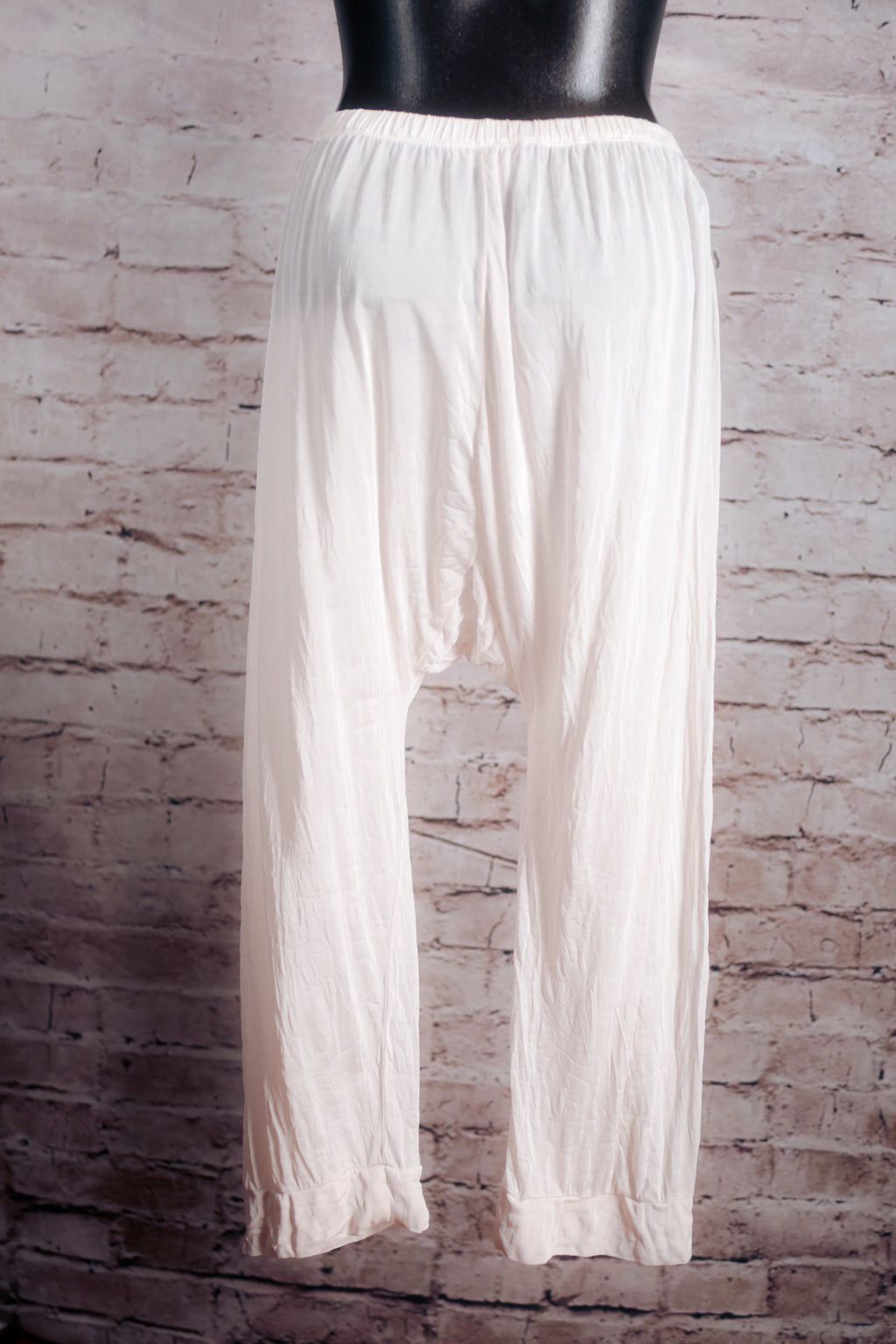 WinterSilks Vintage 100% Silk Base Layer Sleep Pajama 3/4 Pants XL