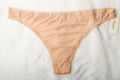 Soma Enticing Thong Panty Size XL Beige NEW