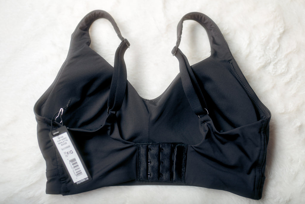 Montelle 32F 32G Mysa Soft Wireless Lounge T-shirt Bralette Black NEW