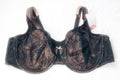 Cacique Modern Lace Covered Unlined Full Coverage Underwire Bra 46F NEW