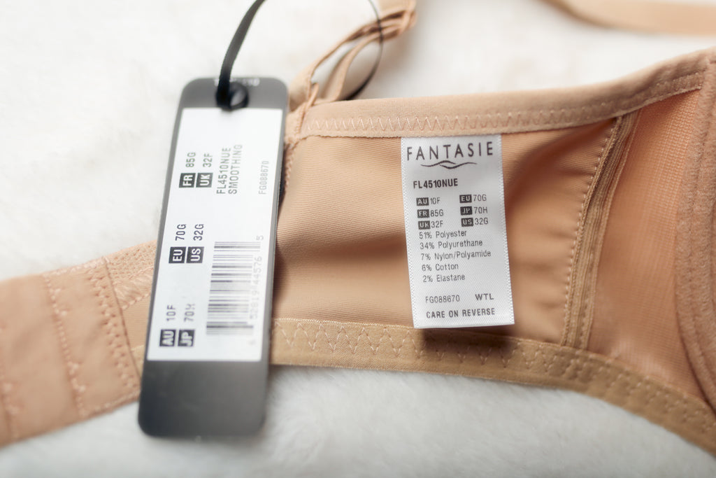 Fantasie 32G UK 32F Smoothing Molded Balcony FL4510 Underwire T-shirt Bra NEW