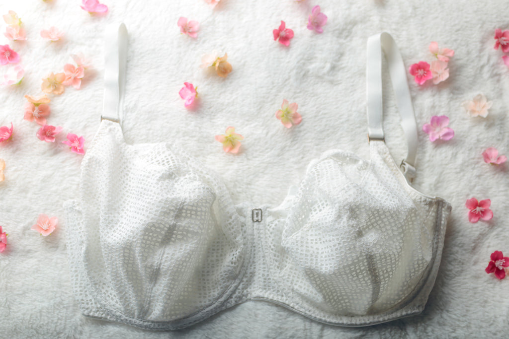 Freya US 36K UK 38H Rio Plunge Balconette Underwire Unlined Bra White AA1554