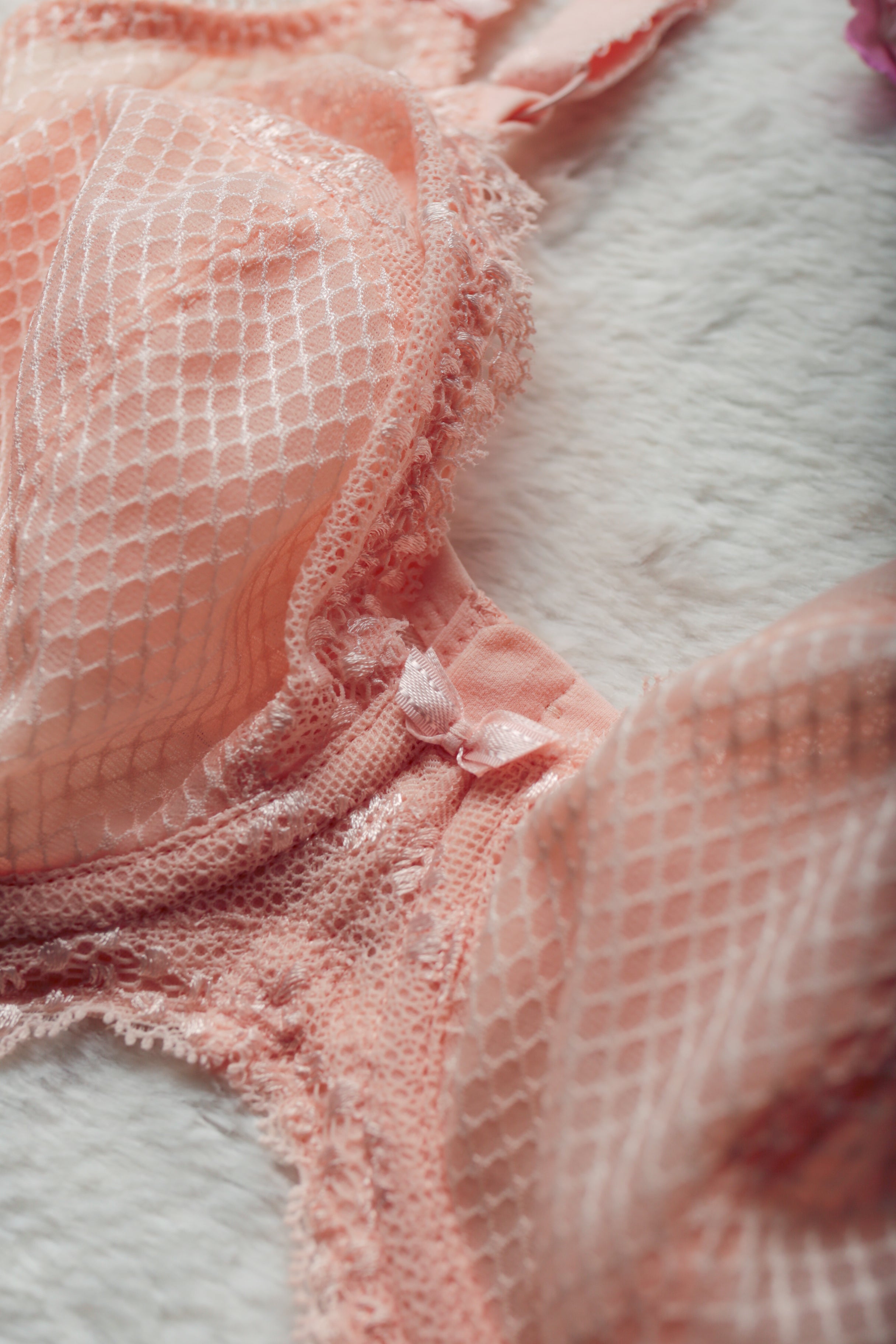 Elomi 36DD EL4382 Charley Side Support Plunge Bra Unlined Underwire Bra Pink