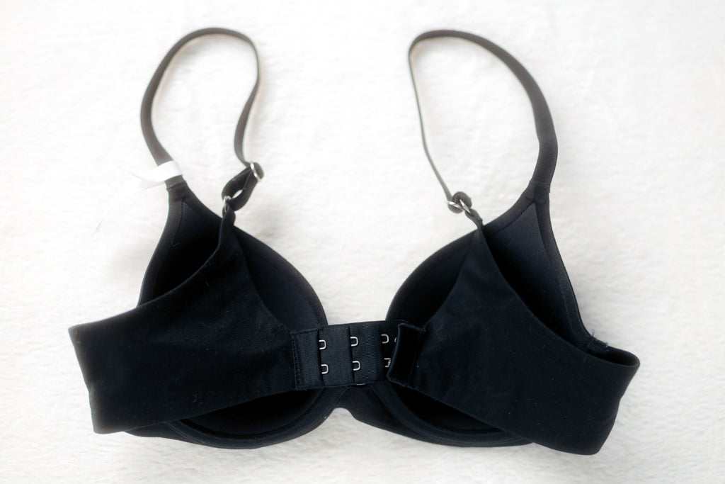 Aerie Real Sunnie Full Coverage Molded Padded Underwire T-shirt Bra Black 30B NEW