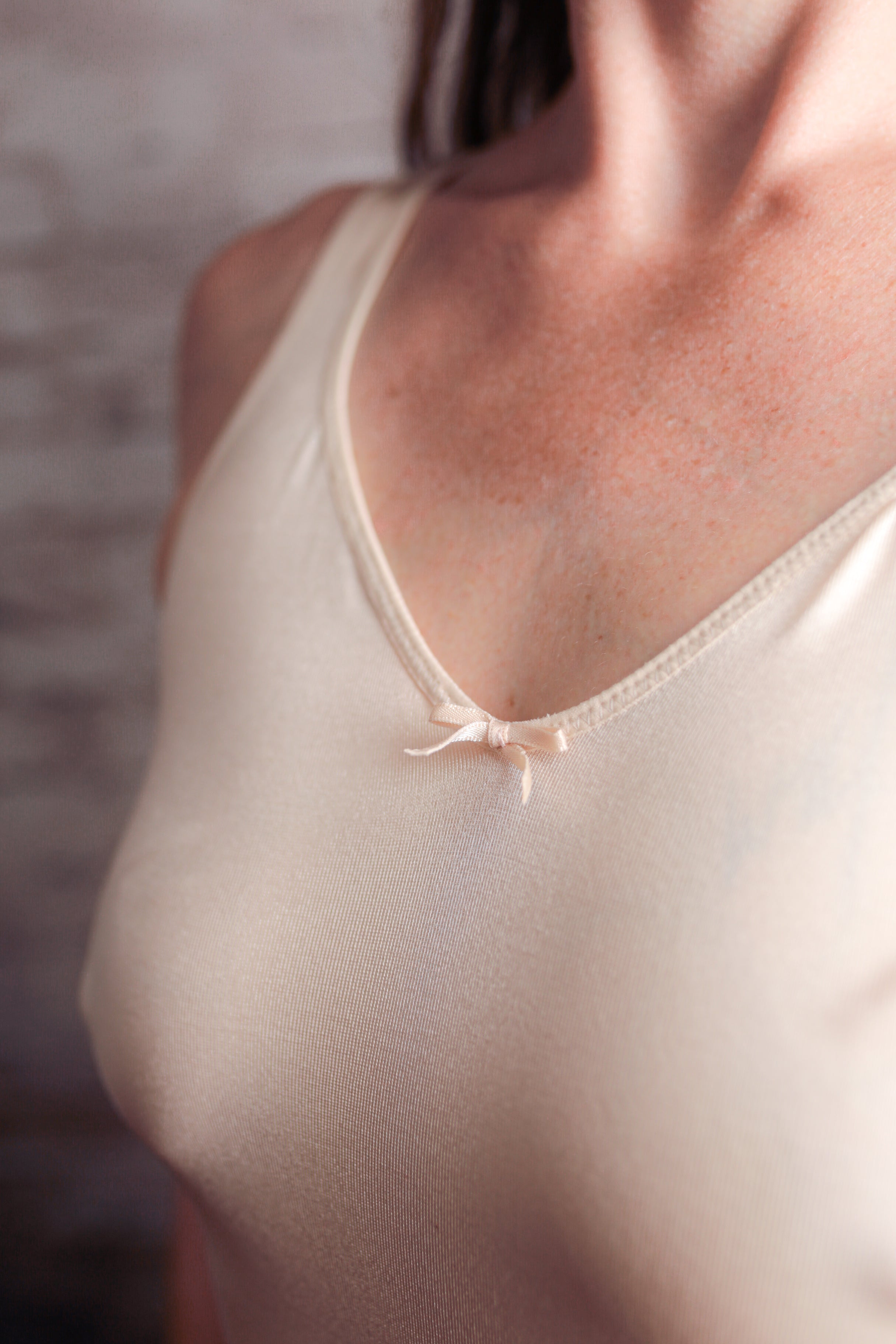 Warner's Vintage Perfect Measure Satin Stretchy Full Slip Beige 38 Medium
