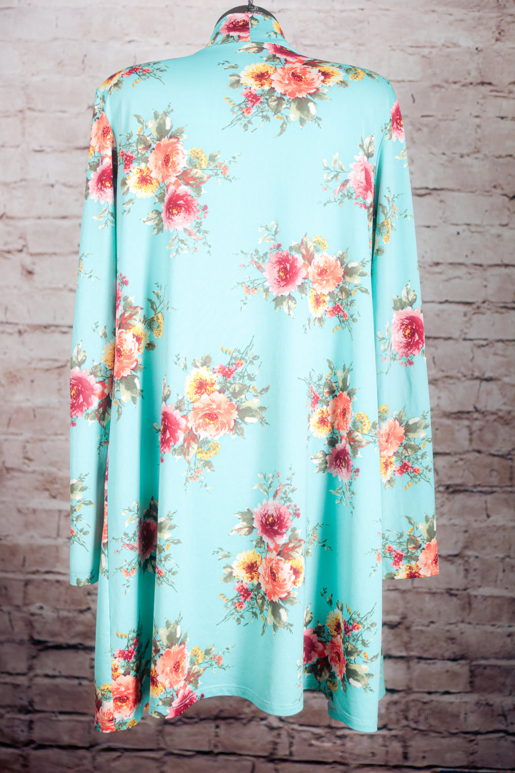 Frumos USA-made Floral Stretchy Comfy Satin Robe Wrap Small / Medium