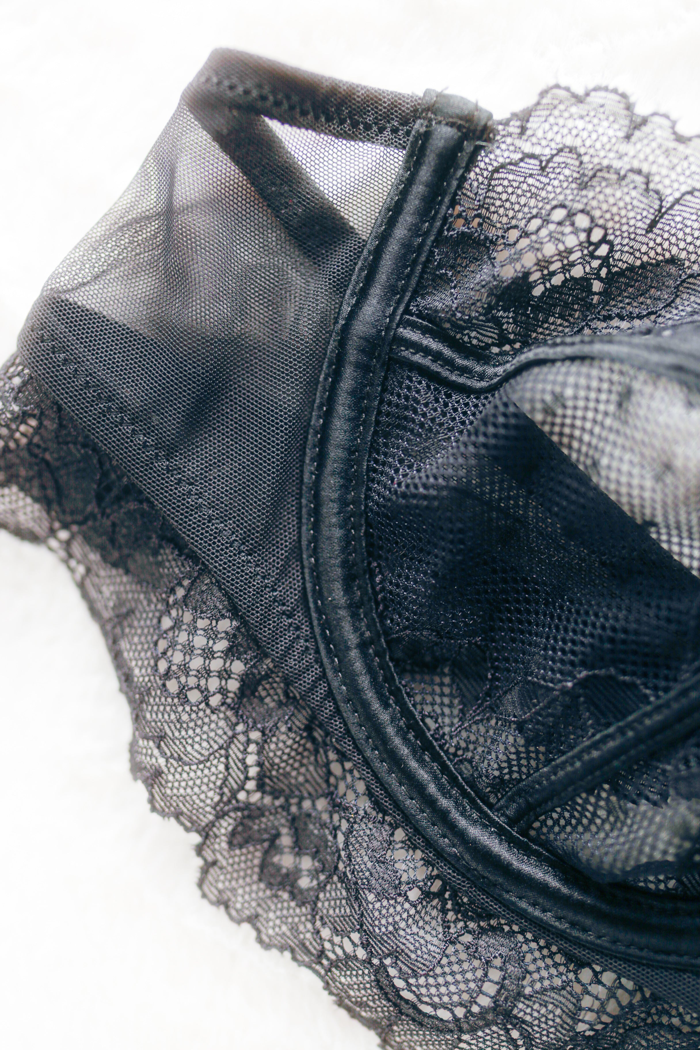 Zara Lingerie Unlined Lace Underwire Strapless Balconette Bra Black 34B NEW