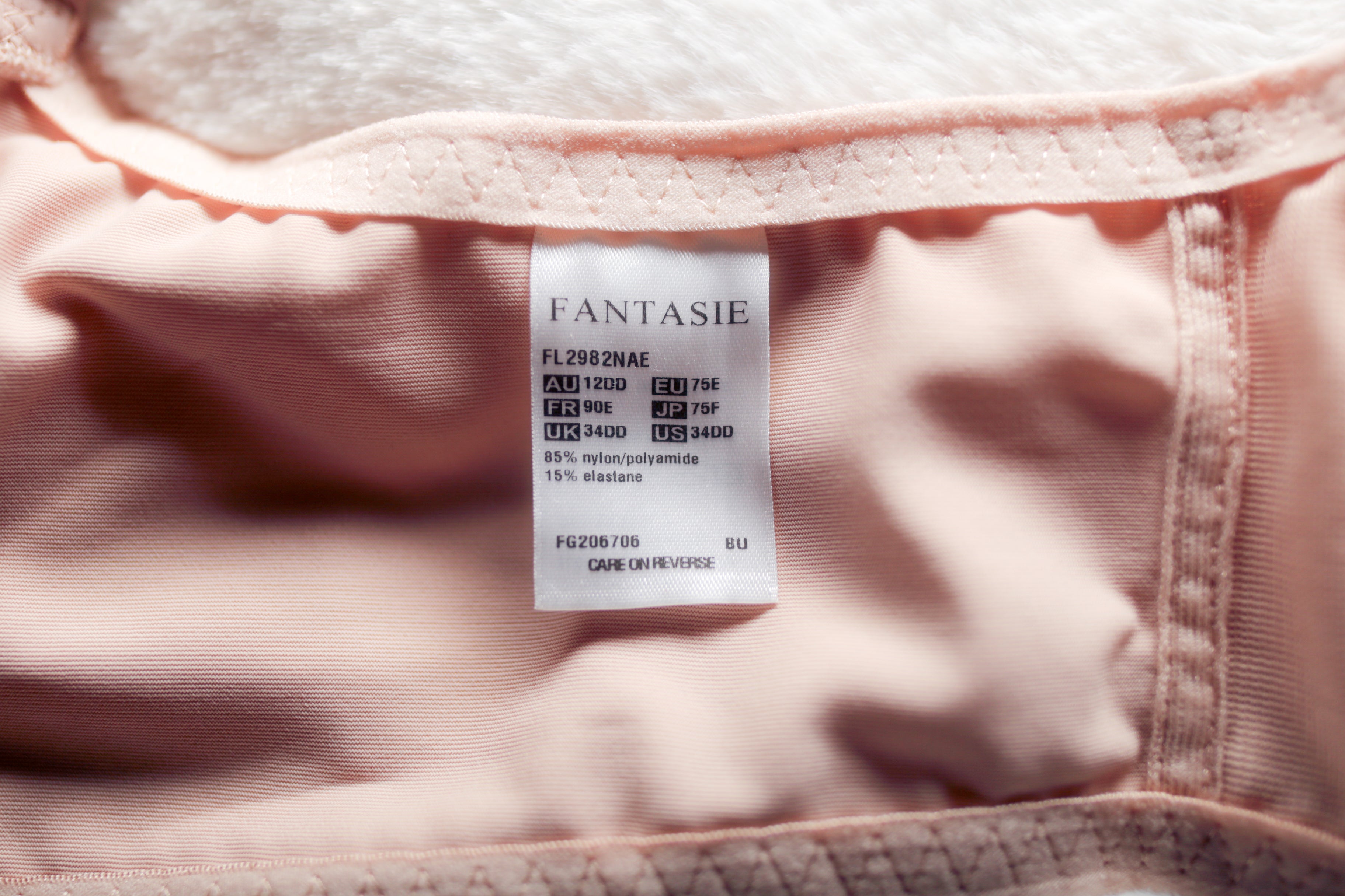 Fantasie 34DD Illusion Side-support FL2982 Bra Beige