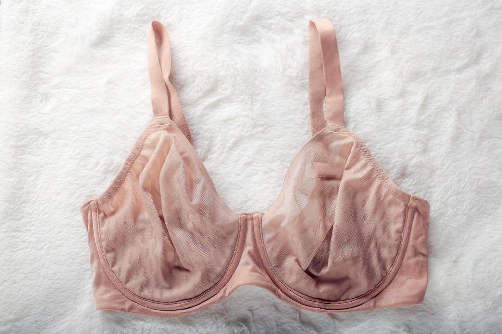 Wacoal 36DD Elevated Allure 855336 Unlined Sheer Breathable Underwire Bra Beige