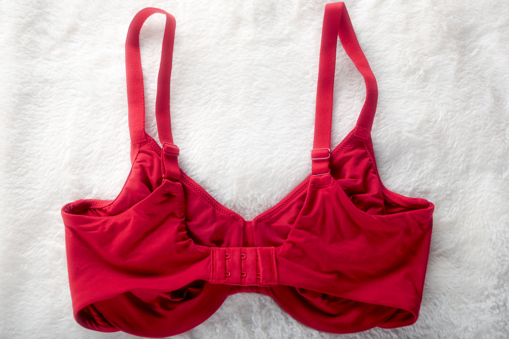 Wacoal 34DD Perfect Primer Full Figure 855213 Underwire Bra Red