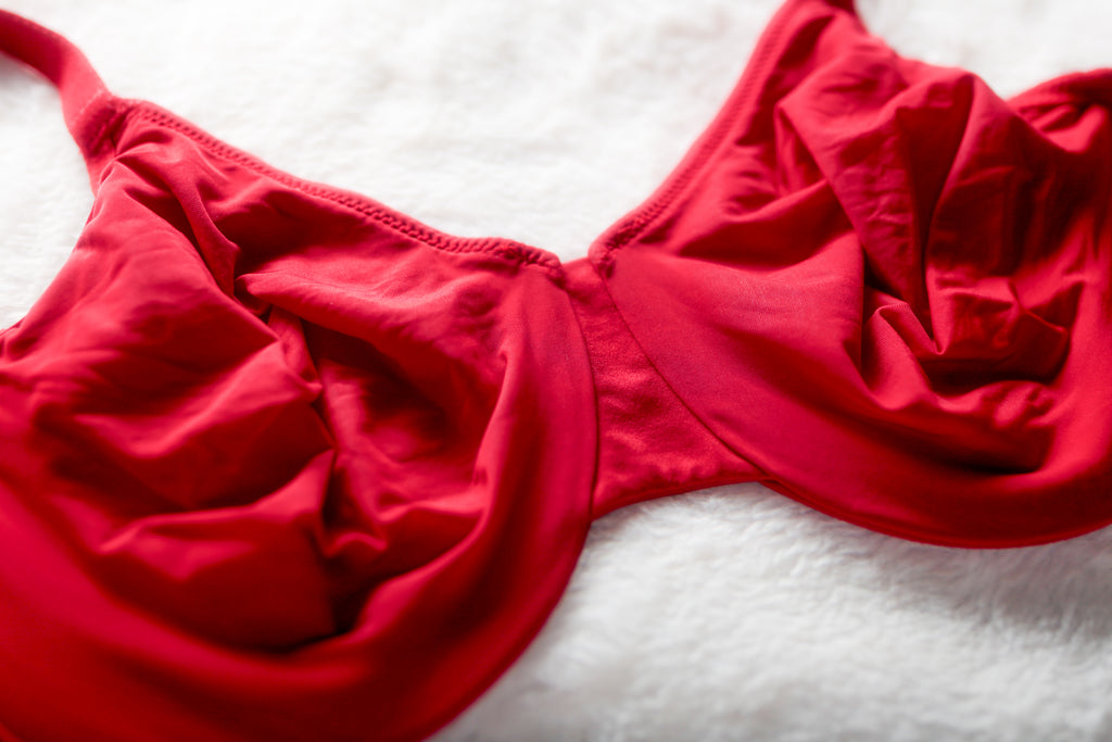 Wacoal 34DD Perfect Primer Full Figure 855213 Underwire Bra Red