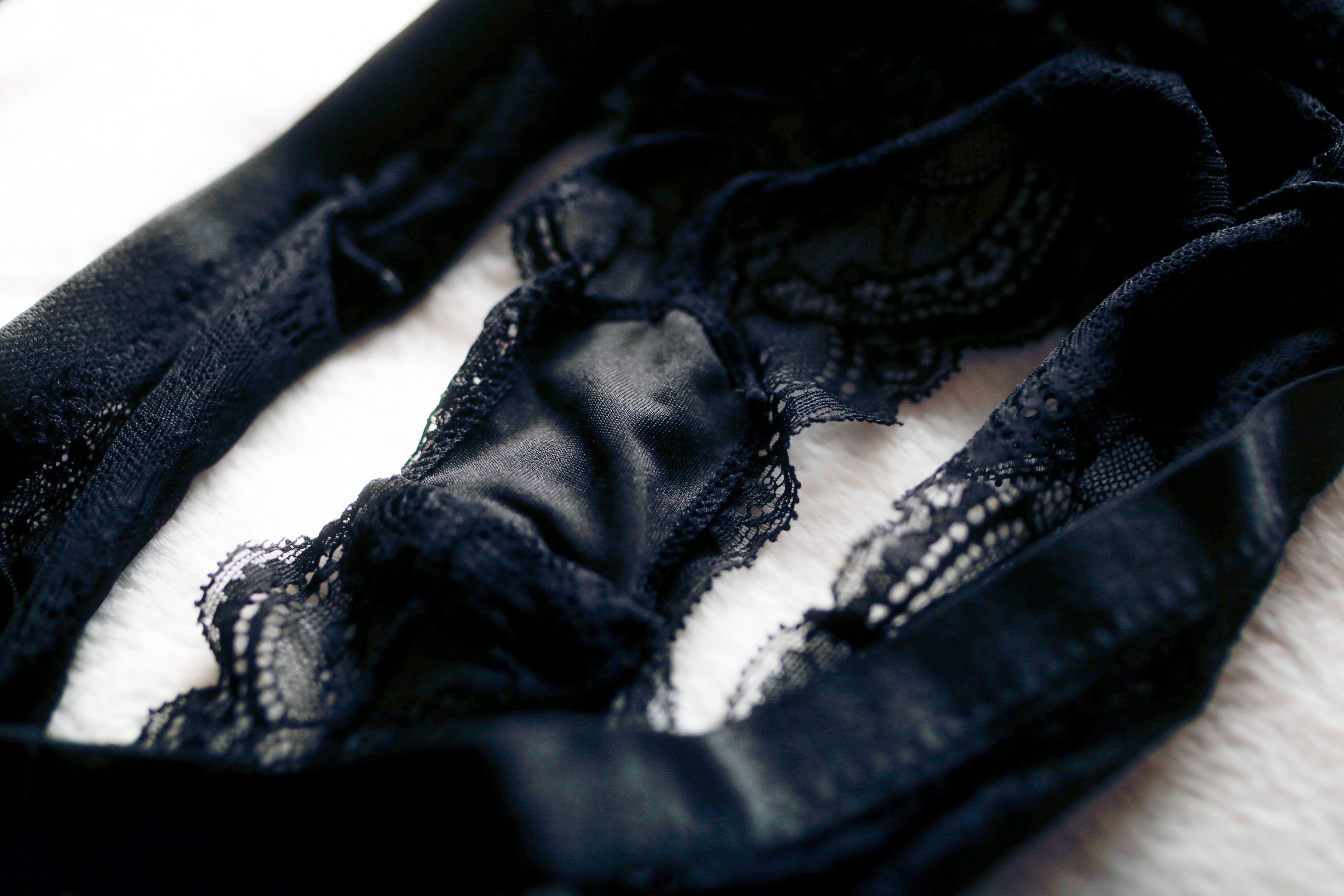 Sheer Lace open Back Bodysuit Teddy Black Large