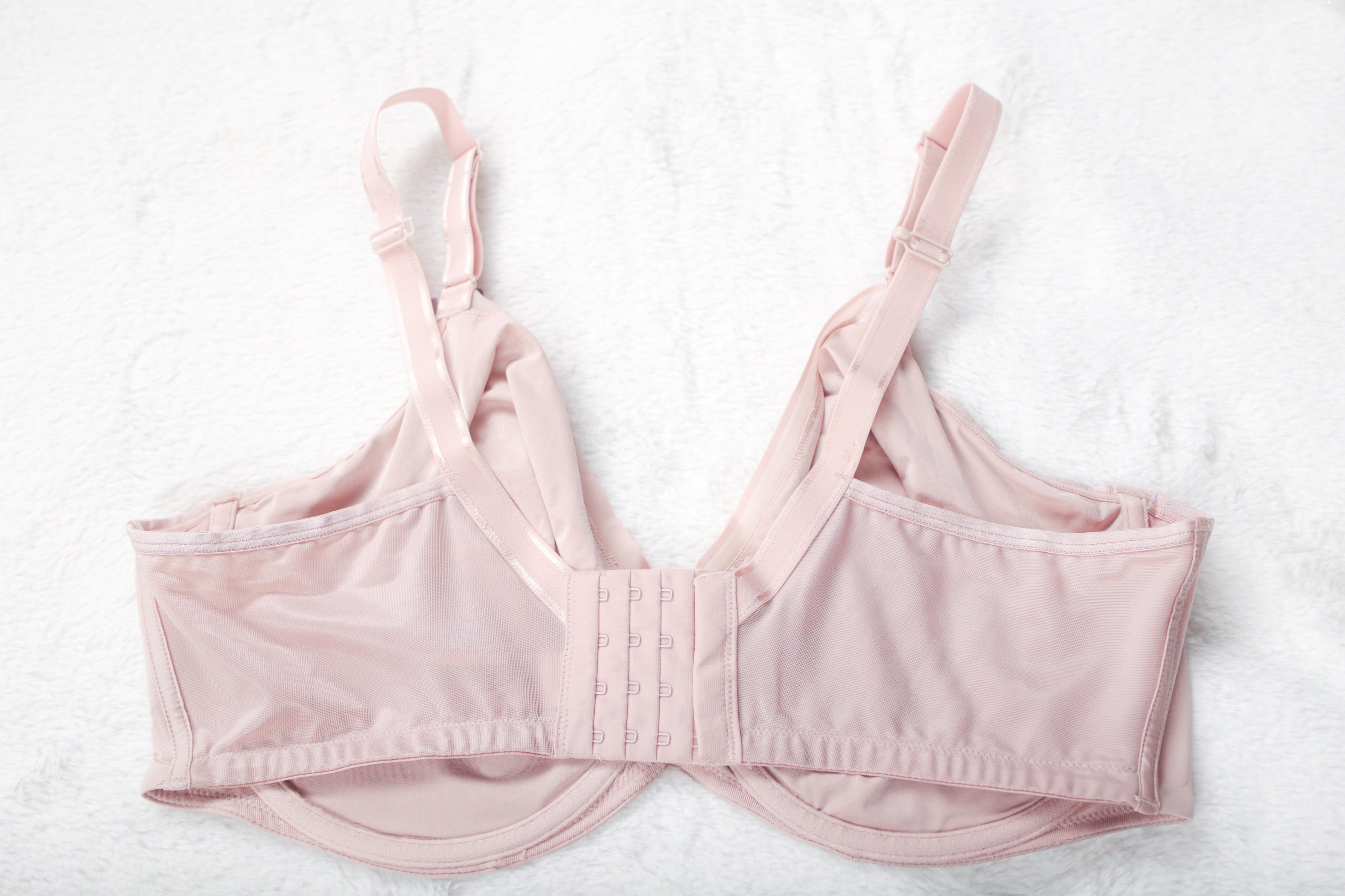 Fruit of the Loom Fit for Me Unlined Seamless Full Coverage Bra Pink 42DDD NEW