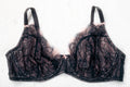 b.tempt'd 951261 Unlined Burlesque Sexy Witchy Lace Plunge Bra Black Underwire 36DD
