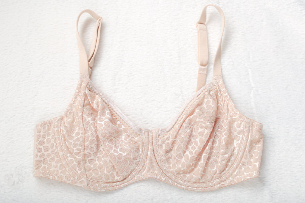 Wacoal Alluring Full Figure 855107 Unlined Underwire T-shirt Bra Beige 34C