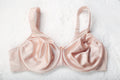 Glamorise 9195 Wonderwire Seamless Full Coverage Satin Underwire Bra Beige 44B
