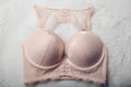 Victoria's Secret 34D Very Sexy Push Up Demi Boned Longline Bra Pink NEW