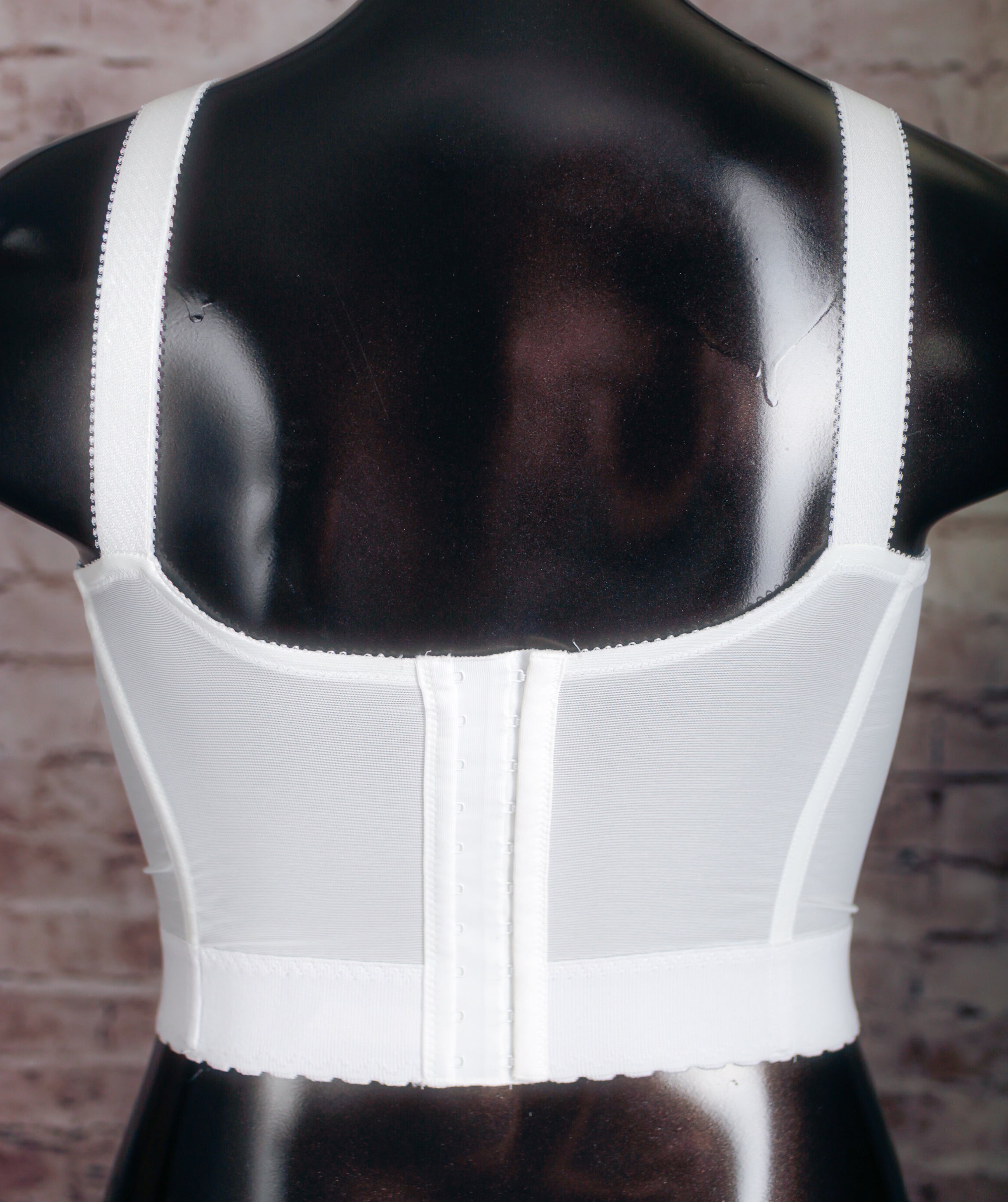 Bali Vintage 3300 Pointy Bullet Corset Bustier Bridal Shapewear Bra White 40B