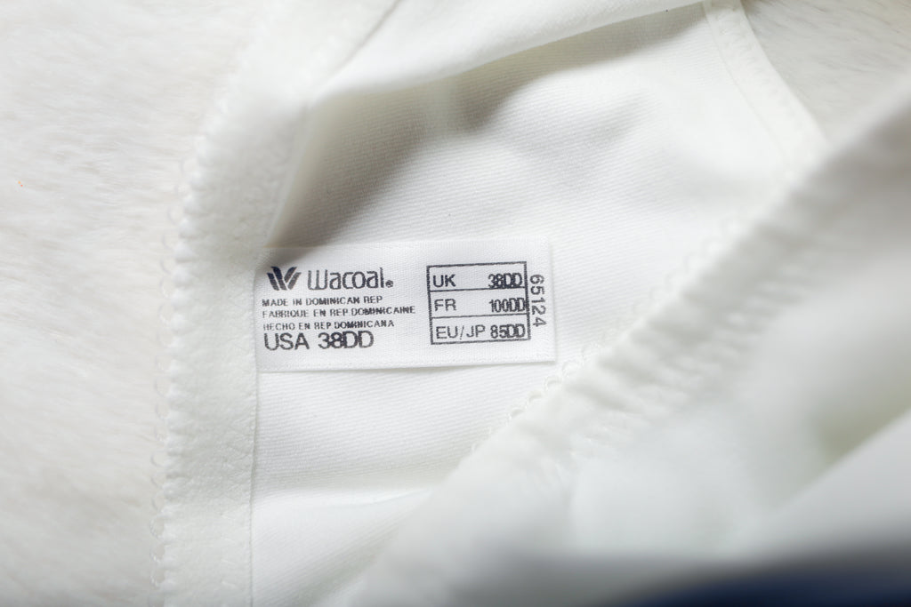 Wacoal 38DD 65124 Body by Wacoal Racerback Unlined Front Close Underwire Bra White NEW