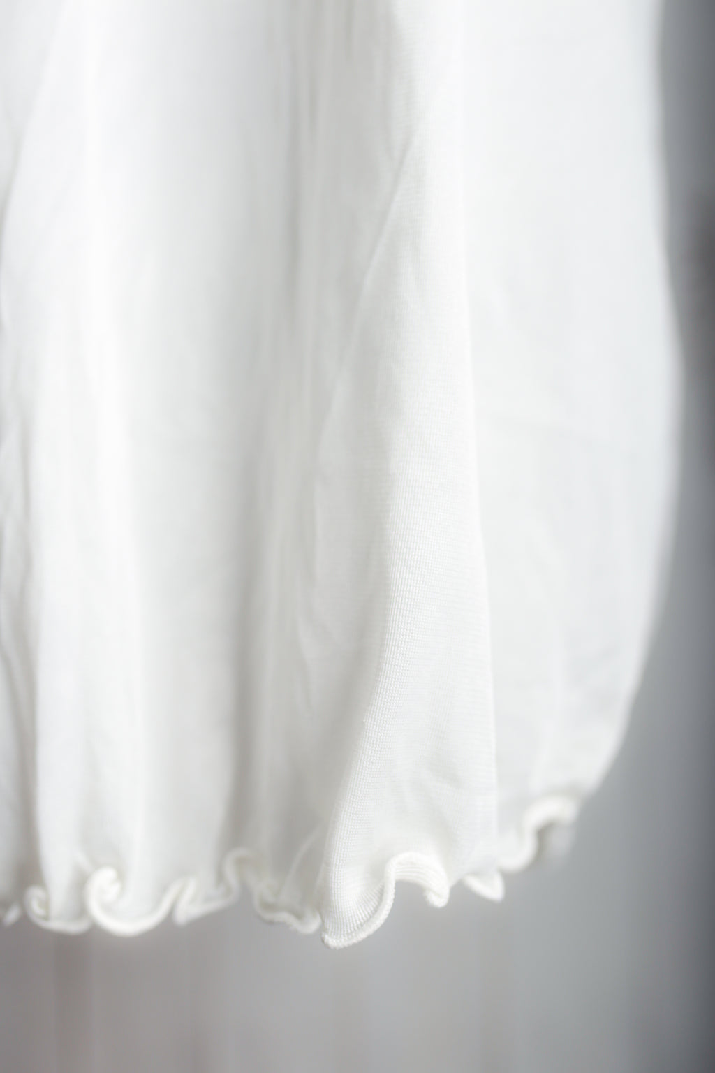 Carol Wright Vintage Semi-sheer Satin Cami Chemise Lingerie Ivory Large