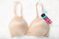 Maidenform Full Coverage Convertible Satin Underwire T-shirt Bra Beige 34C NEW