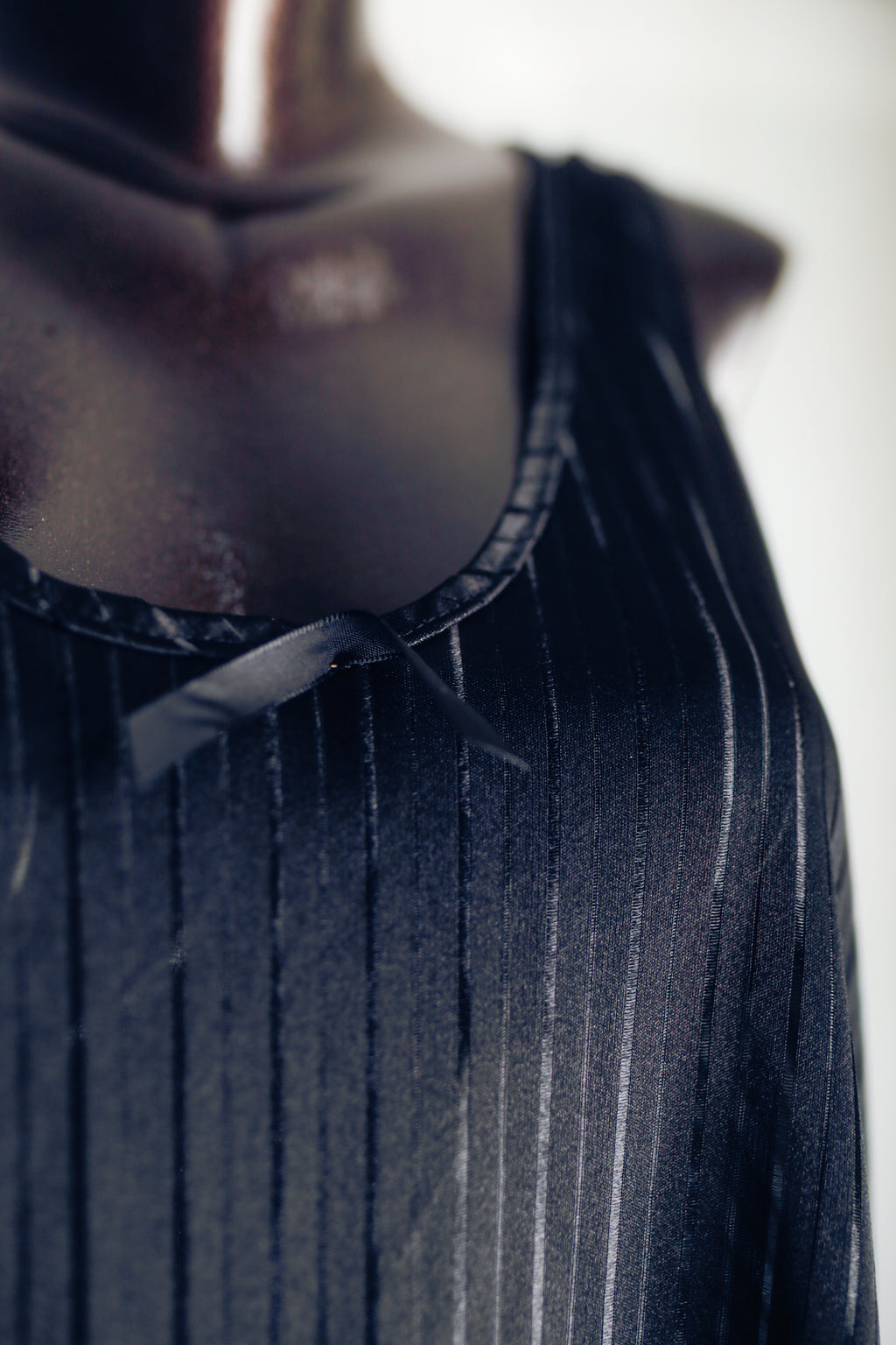 Undercover Wear Vintage Sheer Unlined Mesh Babydoll Chemise Lingerie Large Black