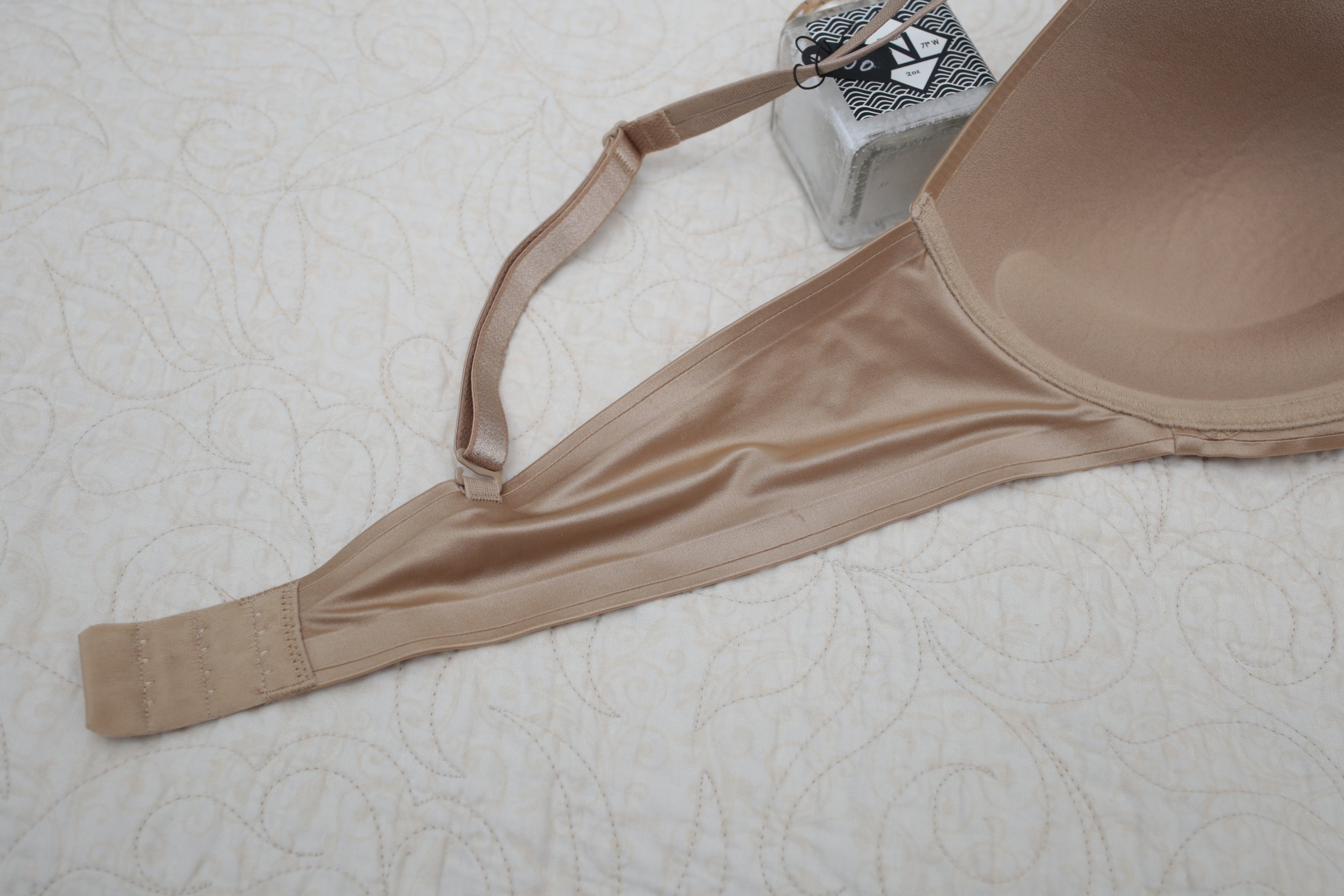 Ambrielle 36B Everyday Wirefree Multiway T-shirt Bra Beige