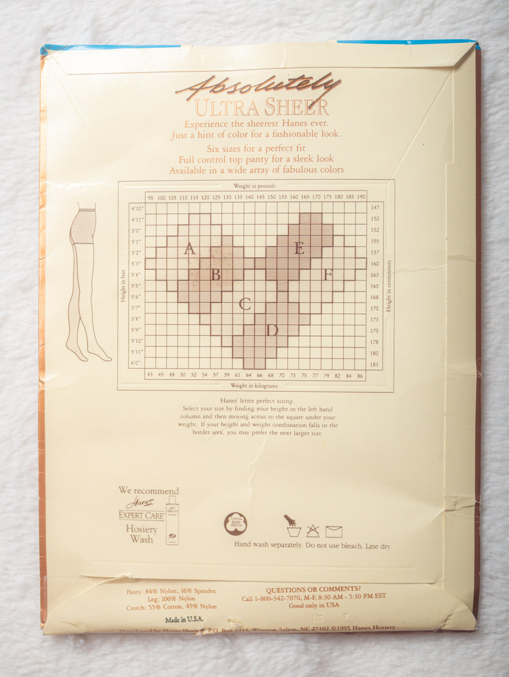 Hanes Ultra Sheer Control Top Sandalfoot Pantyhose Stockings White Size C