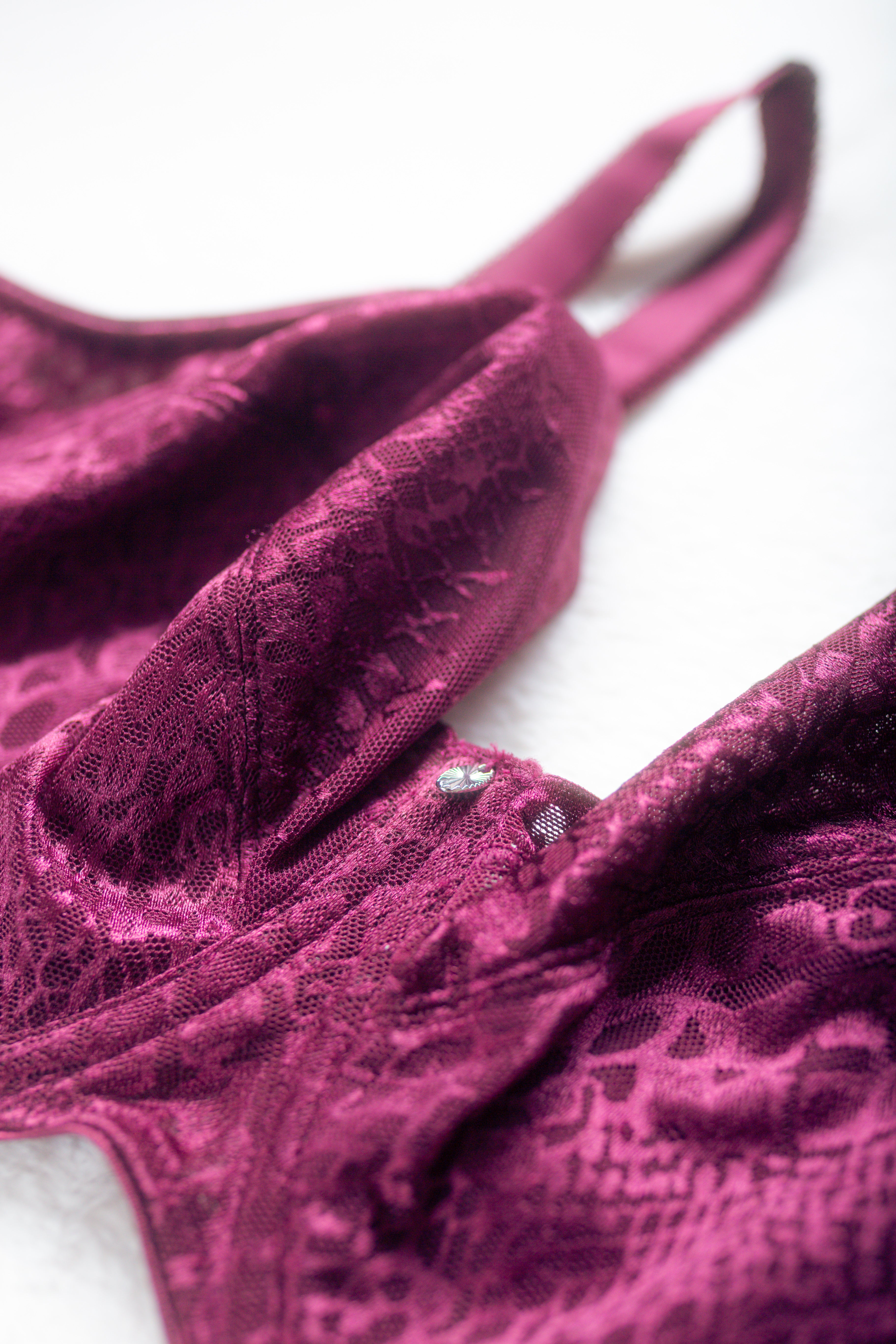 Fantasie Envisage FL6911 Full Cup Unlined Side Support Underwire Bra Purple US 40G UK 40F NEW