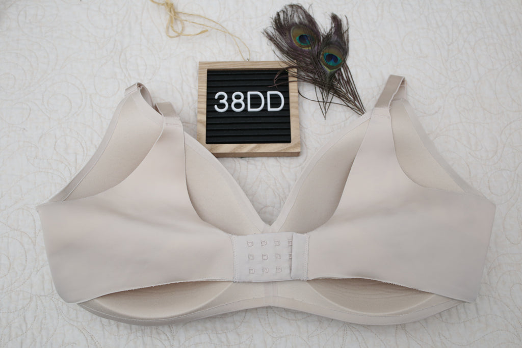 Soma 38DD Vanishing 360 Wireless T-shirt Bra Light Taupe