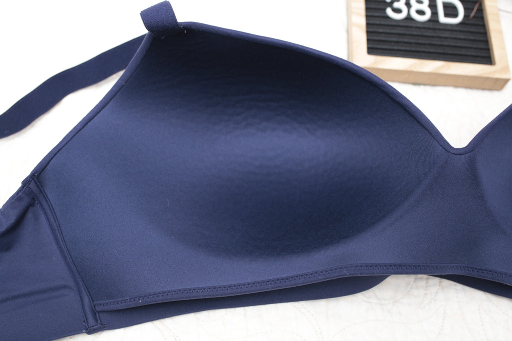 Soma 38D Enbliss Wireless T-shirt Bra Dark Blue