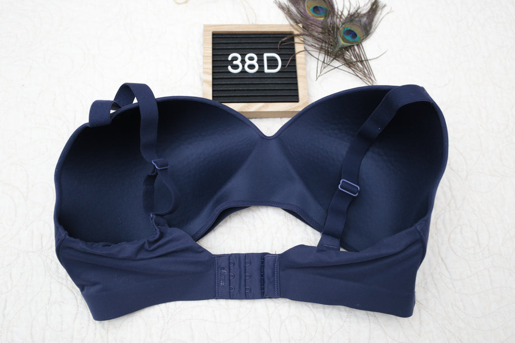 Soma 38D Enbliss Wireless T-shirt Bra Dark Blue