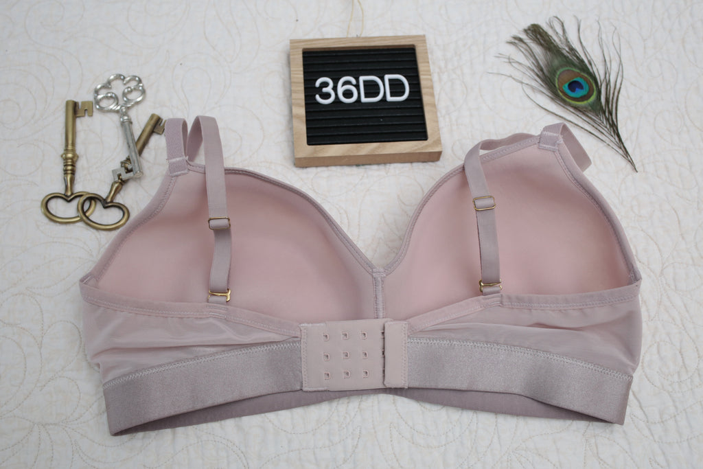 Soma 36DD Lightest Lift Wireless Spacer Bra Pale Pink