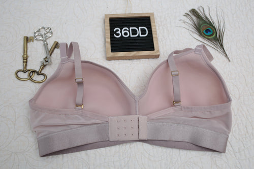 Soma 36DD Lightest Lift Wireless Spacer Bra Pale Pink