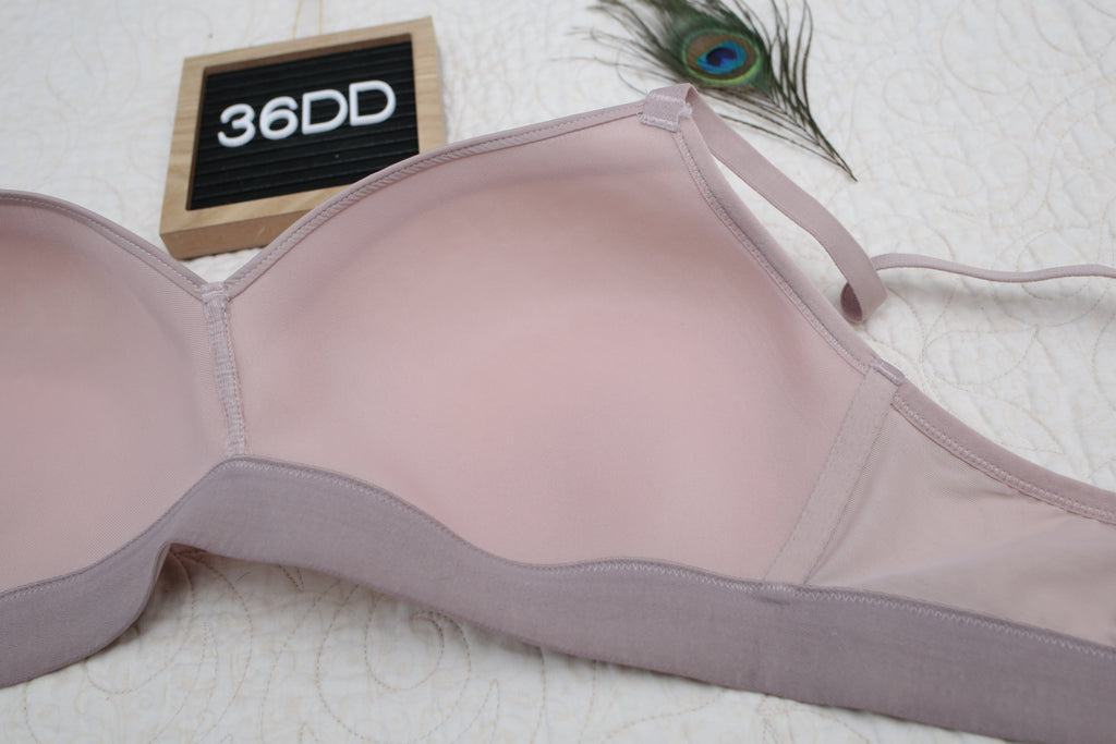Soma 36DD Lightest Lift Wireless Spacer Bra Pale Pink