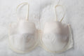 Panache Vintage 40DD Satin Moulded Convertible Padded Underwire Bra Ivory