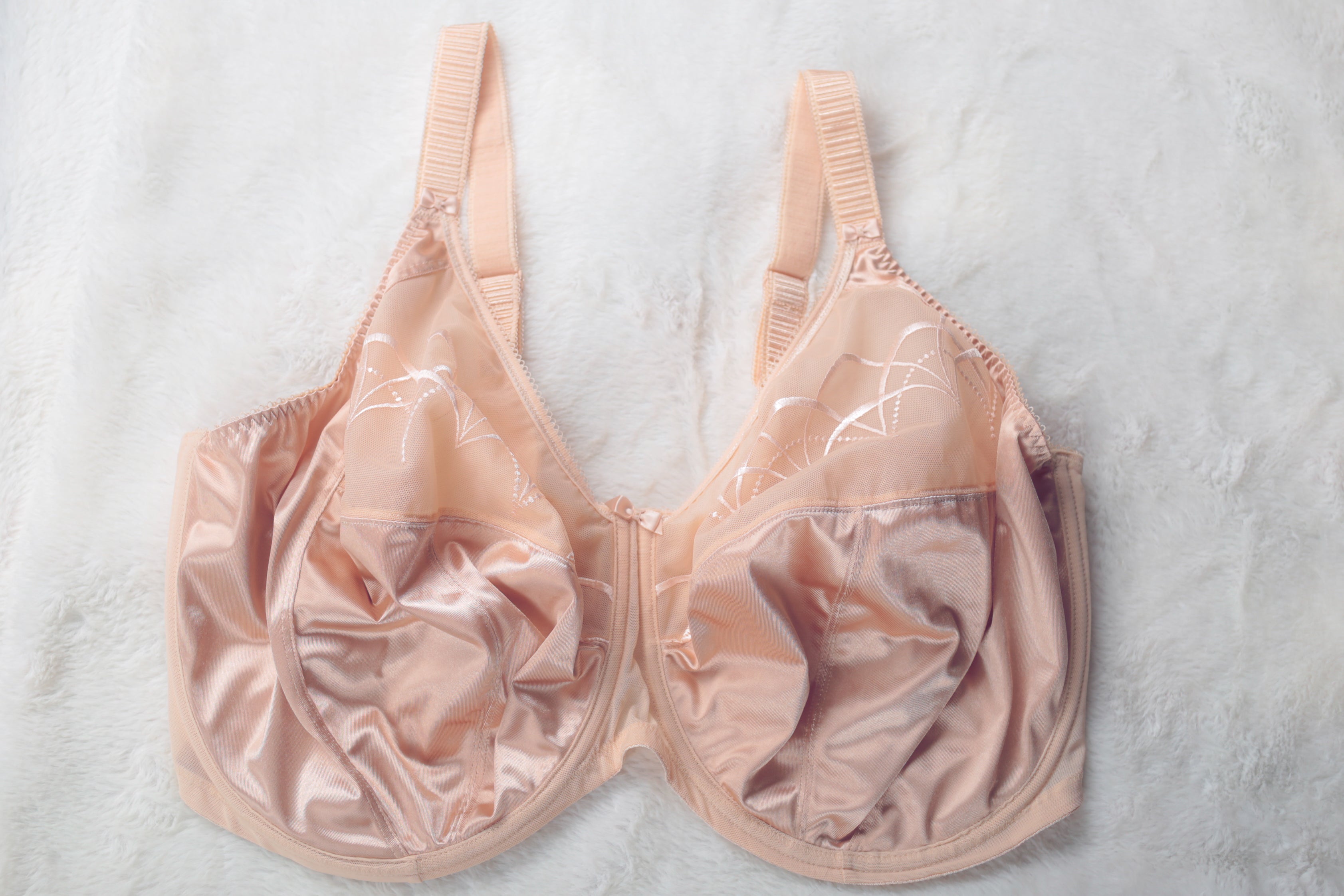 Elomi US 46L UK 46HH EL4030 Cate Full Cup Underwire Bra Beige