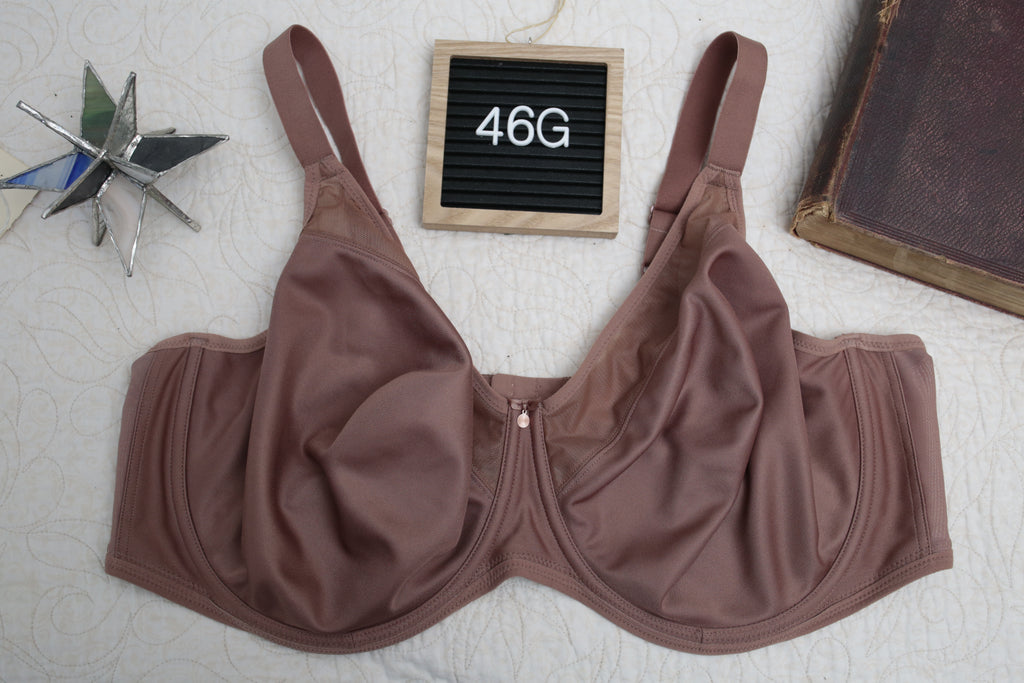 Elomi 46G Smooth EL4301 Underwire Molded Full-coverage T-Shirt Bra Clove Rust Mauve