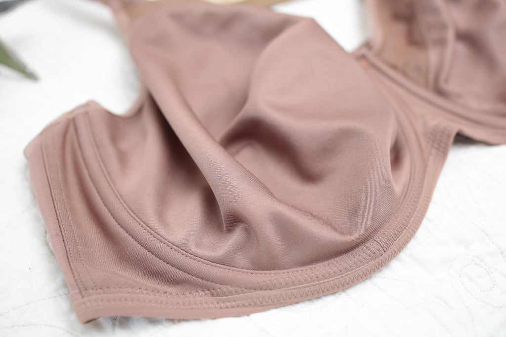 Elomi 46G Smooth EL4301 Underwire Molded Full-coverage T-Shirt Bra Clove Rust Mauve