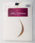 Hanes Silk Reflections Silky Sheer Non-control Panty Pantyhose Black Size AB