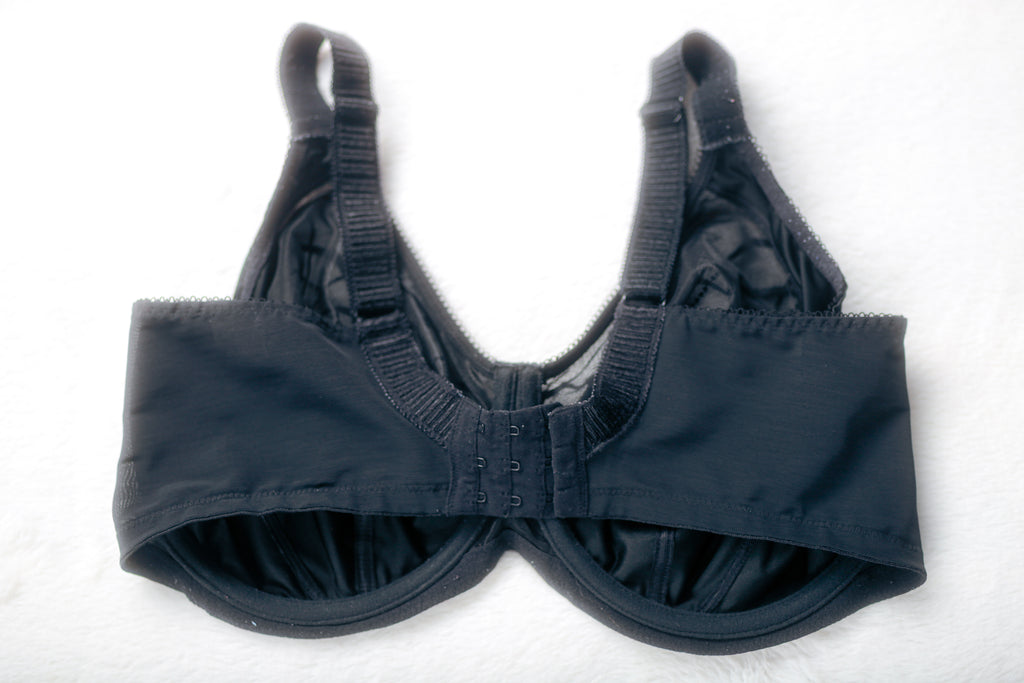 Elomi EL4030 Cate Full Cup Unlined Underwire Bra Black US 36G UK 36I