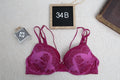 Victoria's Secret 34B Very Sexy Push-up Strappy Demi Plunge Bra Fuchsia Pink NEW