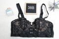 Adore Me 38B Longline Underwire Balconette Bra Black and Nude NEW