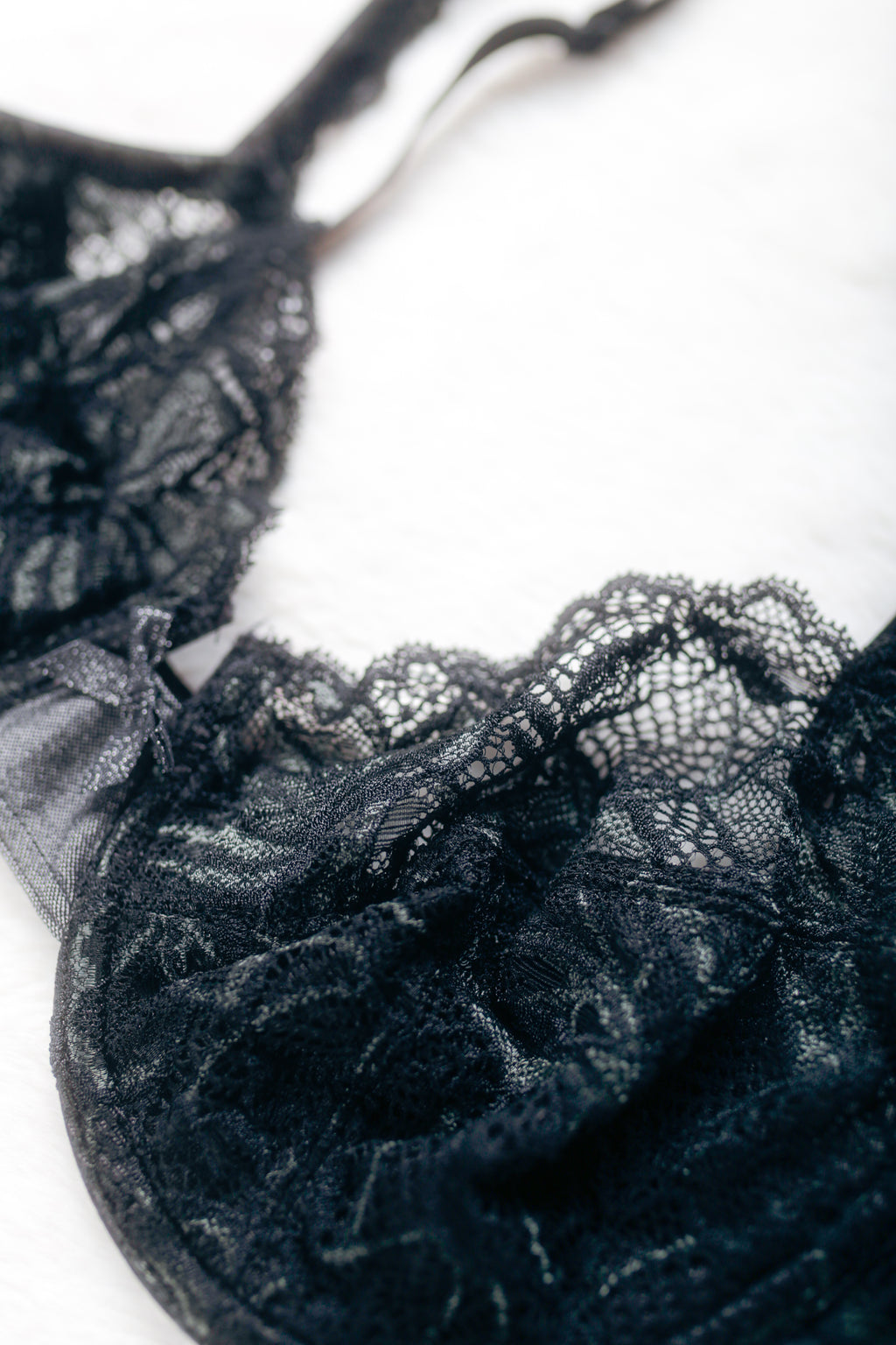 Bali Lace Desire 6543 Retro Unlined Full Coverage Underwire Bra Black 34B