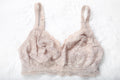 Cosabella Unlined Boho Dentelle Lace Wireless Bralette Top Small Beige Italy