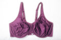 Wacoal Basic Beauty Full-figure 855192 Underwire Unpadded T-shirt Bra 36DD Purple