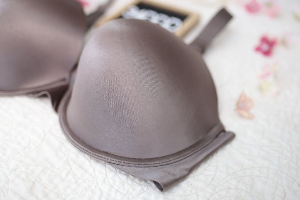 Soma 34DDD Enhancing Shape Full Coverage Underwire T-shirt Bra Chocolate Mocha