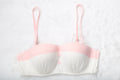 Wacoal Convertible Coquette Balconette Bra Pink and White Polka-dot A70 32A