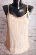Warner's Vintage Naked Truth Sheer Mesh Breathable Cami Large NEW